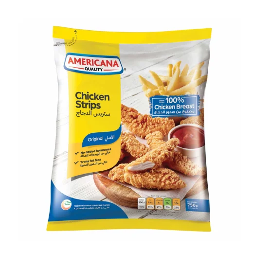 Americana Chicken Original Strips 750 g