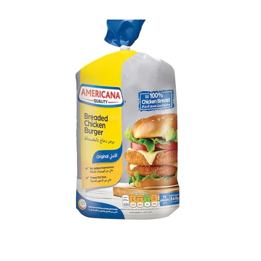 Americana Breaded Chicken Burger 15 pcies
