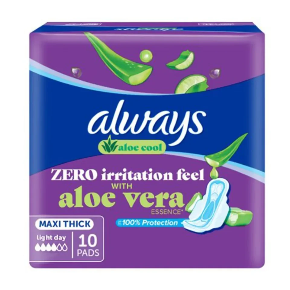 Always Alo Vera 10 Mini Pads