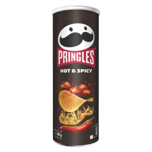 Pringles Hot & Spicy Chips 165g